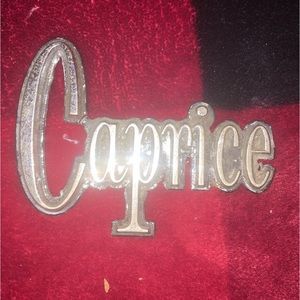 70’s Caprice emblem